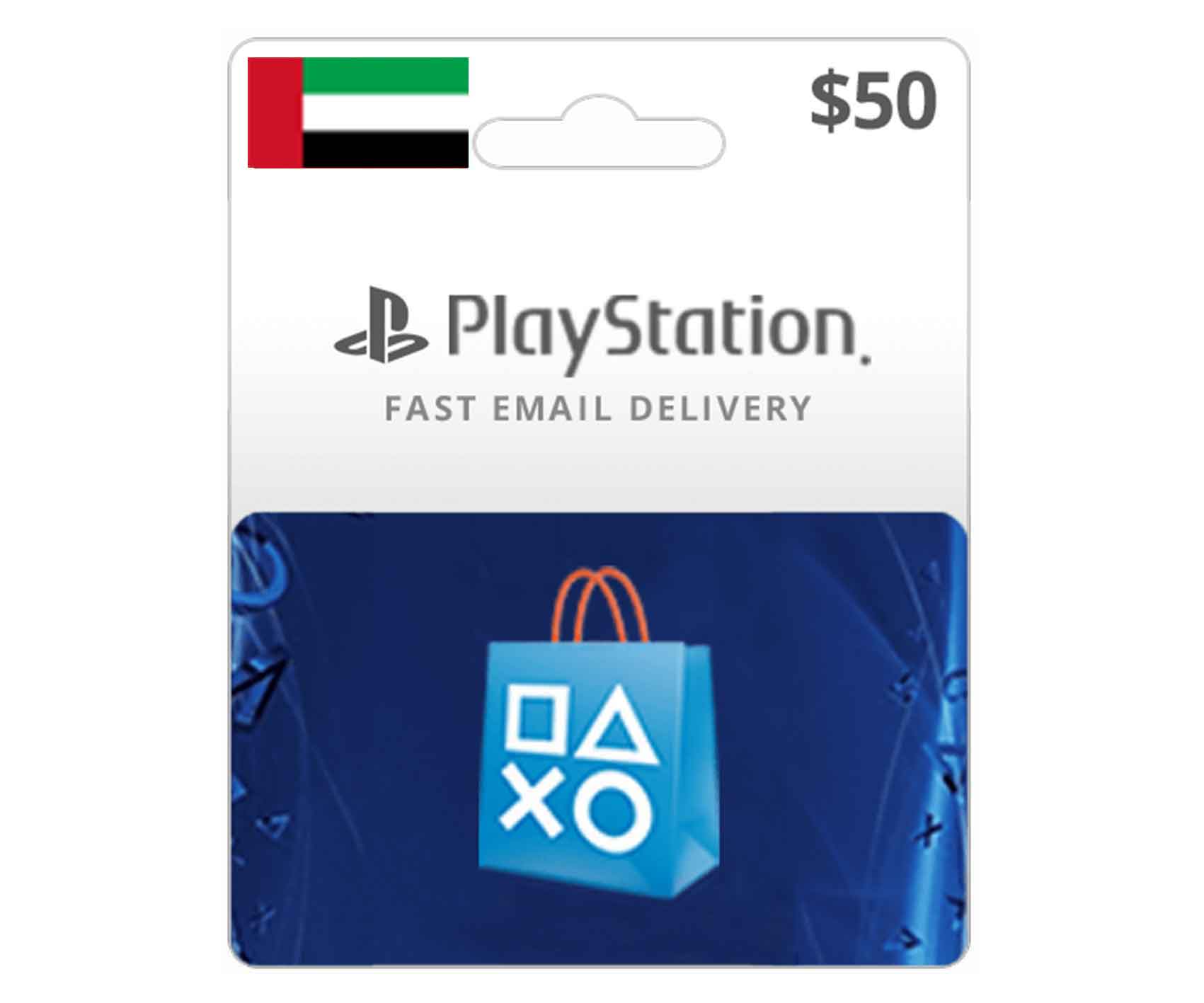 PSN 50 $ Gift Card (UAE Account)
