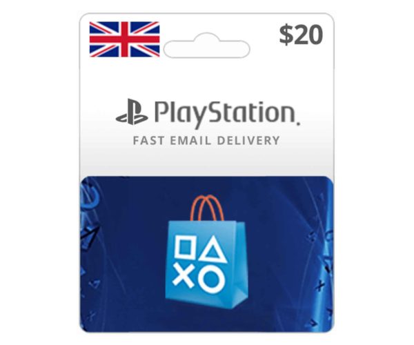 PSN 20£ Gift Card (UK Account)