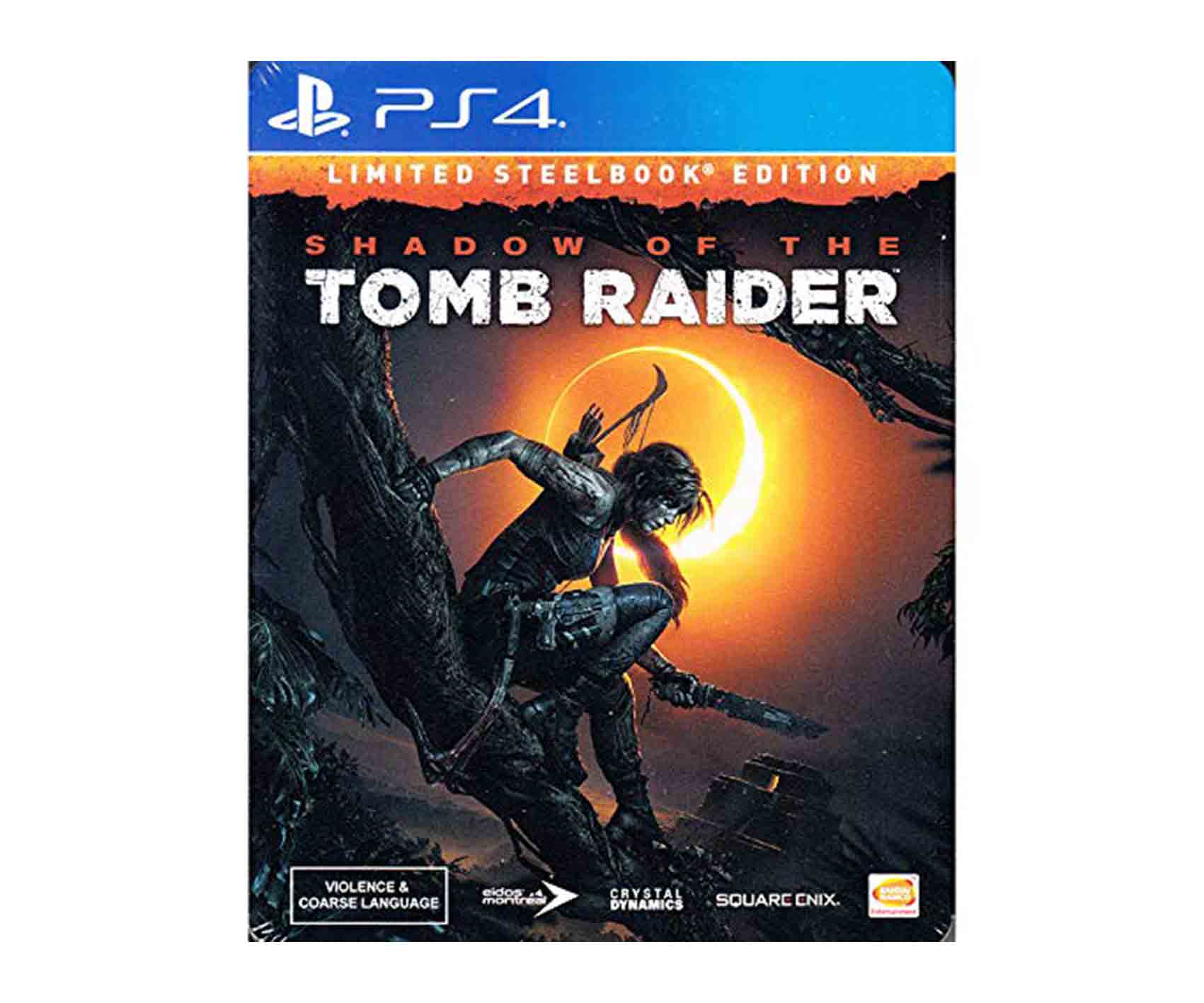 SHADOW OF THE TOMB RAIDER LIMITED STEELBOOK EDITION - PS4شادر اوف ذا تومب رايدر ليميتد ستيل بوك اديشن -بلايستيشن 4