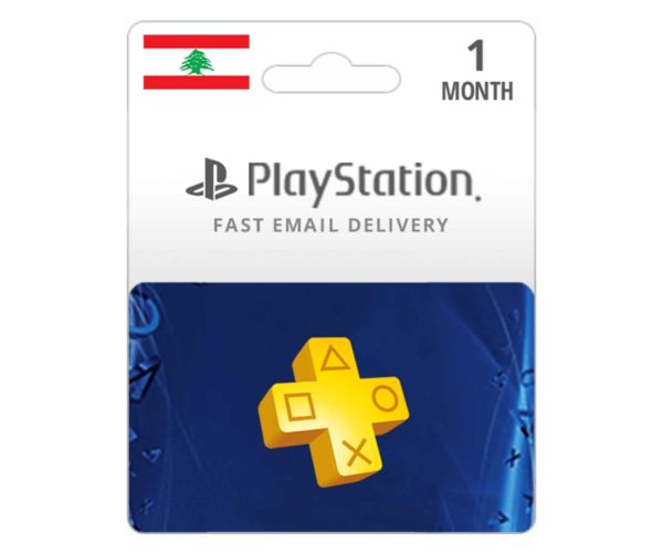 PlayStation Plus 1 Month Membership (Lebanon Account)