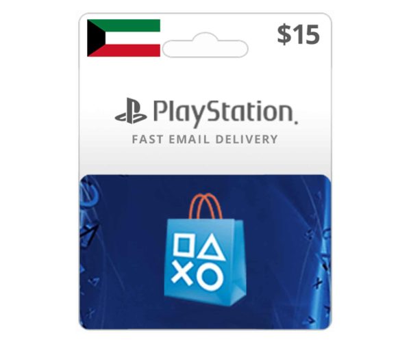 PSN 15 $ Gift Card (Kuwait Account)