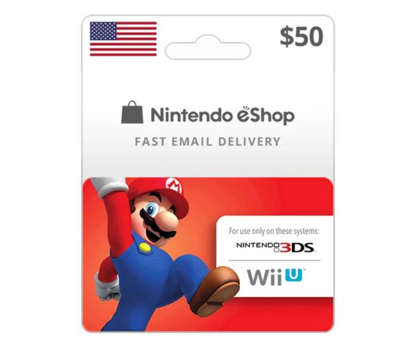 Nintendo E-Shop $50 Card