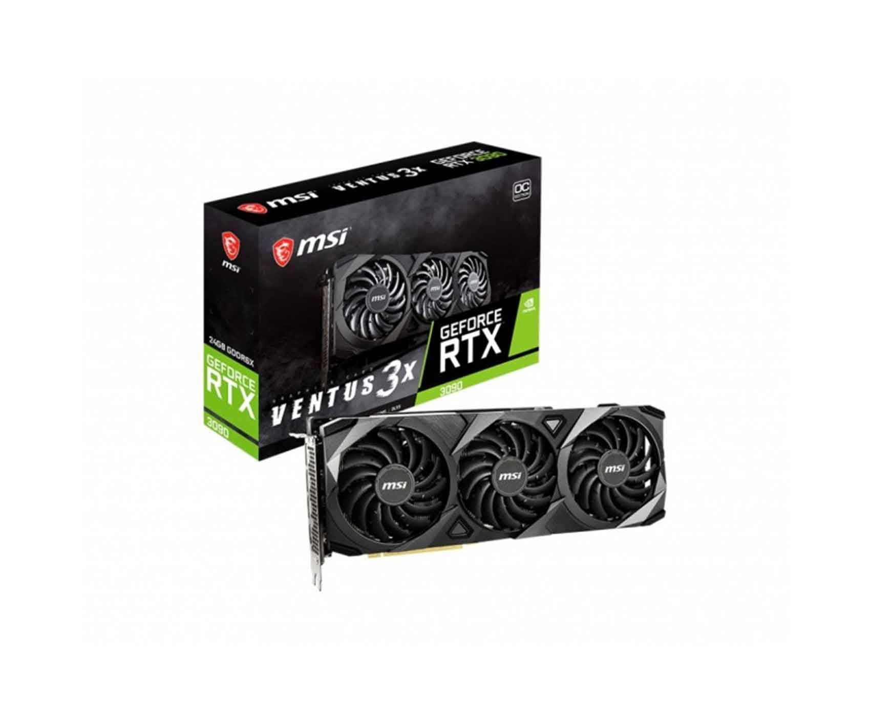 MSI GeForce RTX 3090 Ventus 3X 24G OC